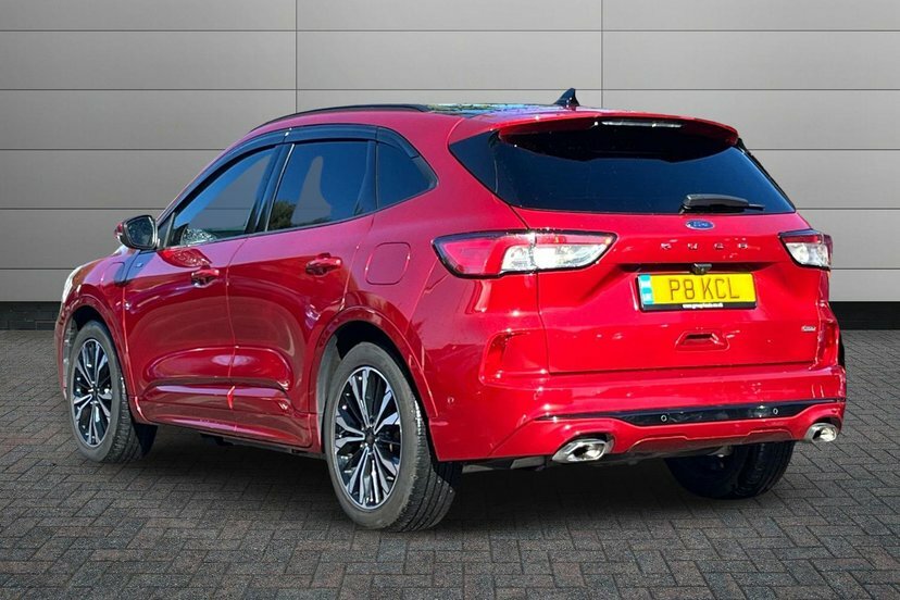 Ford Kuga 2.5 Ecoboost Duratec 14.4Kwh St-line X First Editi Red #3