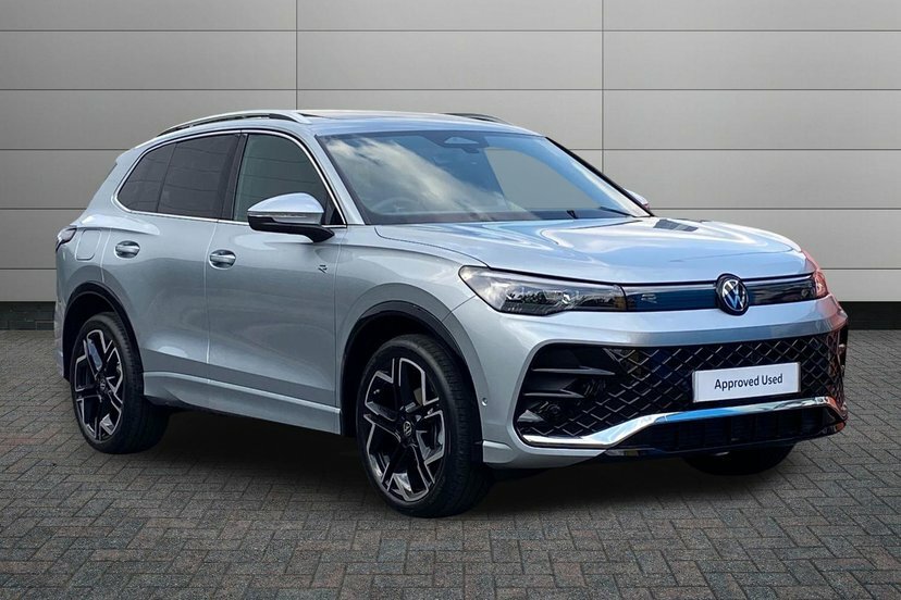 Volkswagen Tiguan 1.5 Etsi Mhev R-line Suv Hybrid Dsg 15 Silver