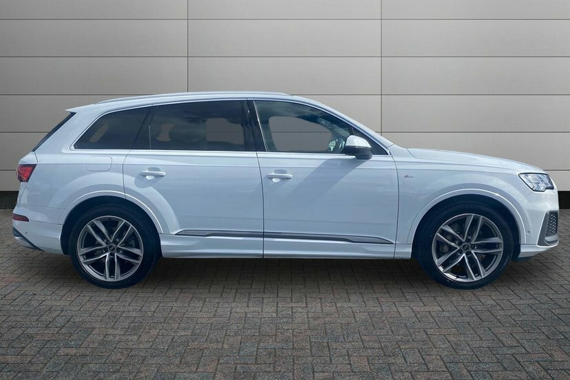 Audi Q7 3.0 Tdi V6 50 S Line Suv Tiptronic Quat White #4