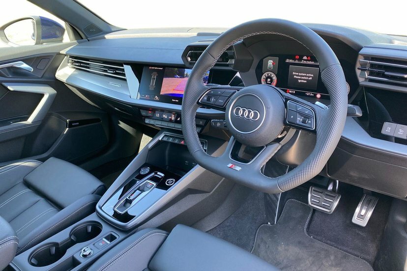Audi A3 1.5 Tfsi 30 S Line Sportback S Tronic Blue #6