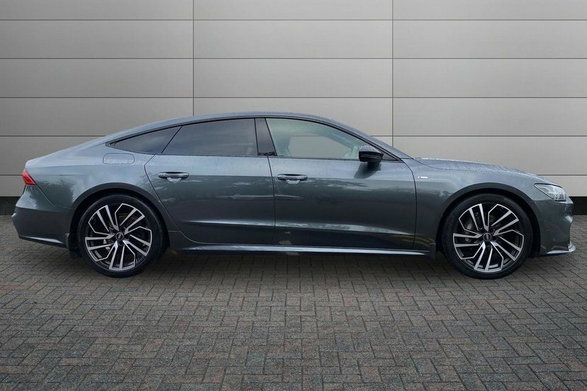 Audi A7 2.0 Tdi 40 Black Edition Sportback S Tr Grey #4