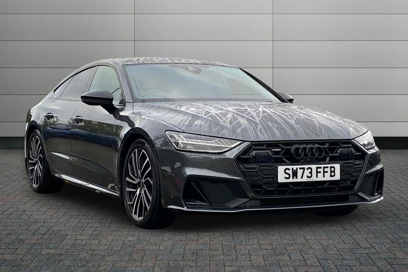 Audi A7 2.0 Tdi 40 Black Edition Sportback S Tr Grey
