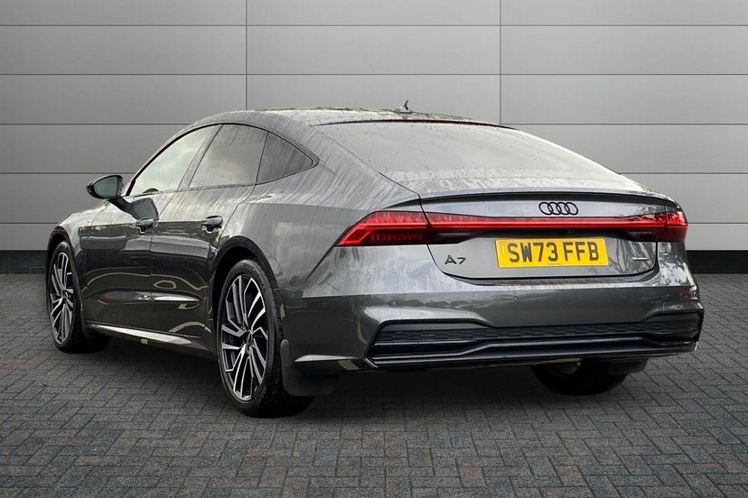 Audi A7 2.0 Tdi 40 Black Edition Sportback S Tr Grey #3
