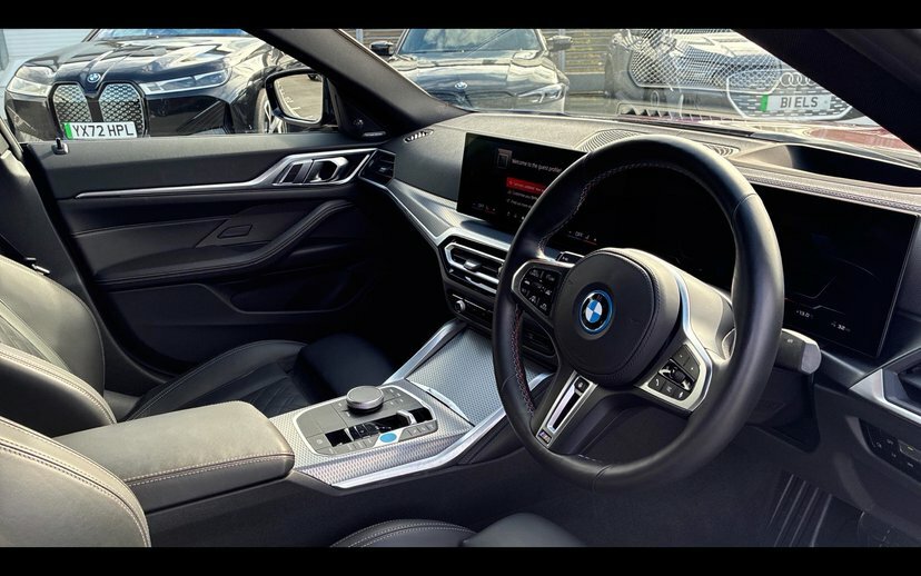 BMW i4 I4 M50 Red #6