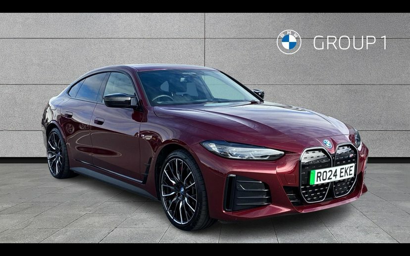 BMW i4 I4 M50 Red