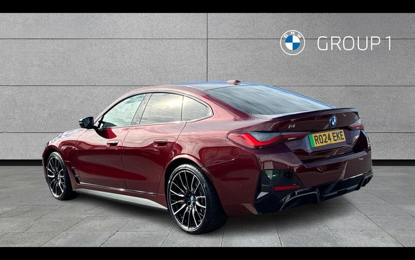 BMW i4 I4 M50 Red #2