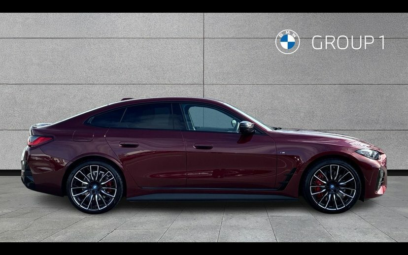BMW i4 I4 M50 Red #3