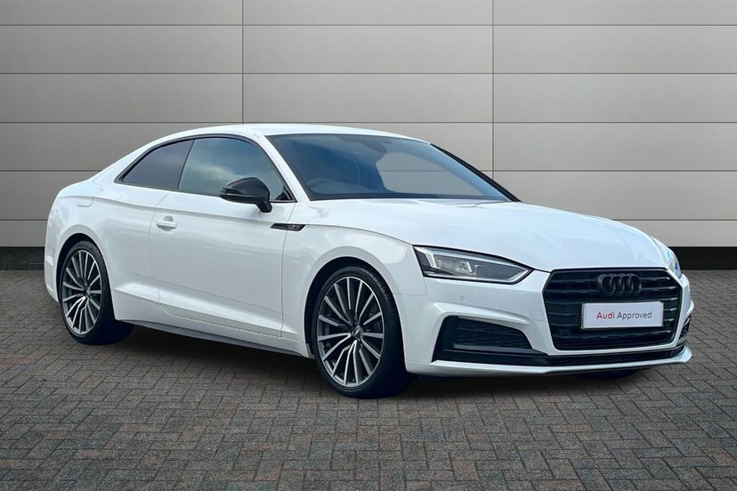 Audi A5 2.0 Tfsi S Line Coupe S Tronic 190 Ps White
