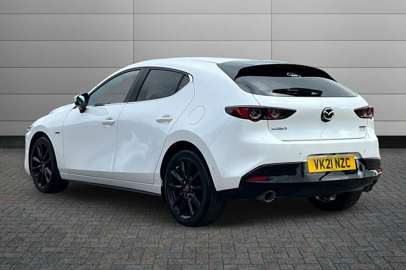 Mazda 3 2.0 Skyactiv-x Mhev 100Th Anniversary Edition Hatc White #3