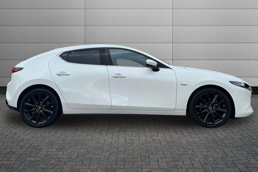 Mazda 3 2.0 Skyactiv-x Mhev 100Th Anniversary Edition Hatc White #4