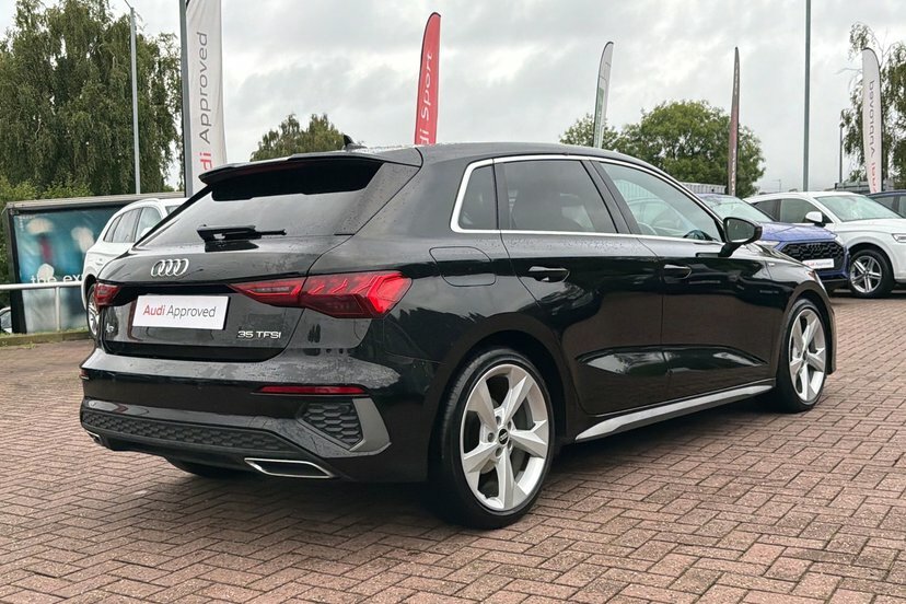 Audi A3 1.0 Tfsi 30 Technik Sportback S Tronic Euro 6 Ss Black #19
