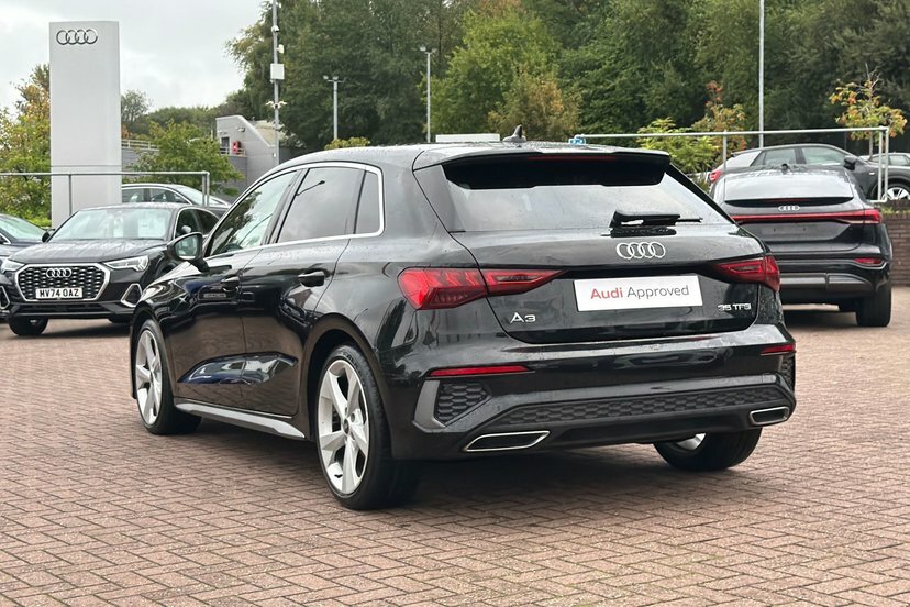 Audi A3 1.0 Tfsi 30 Technik Sportback S Tronic Euro 6 Ss Black #14