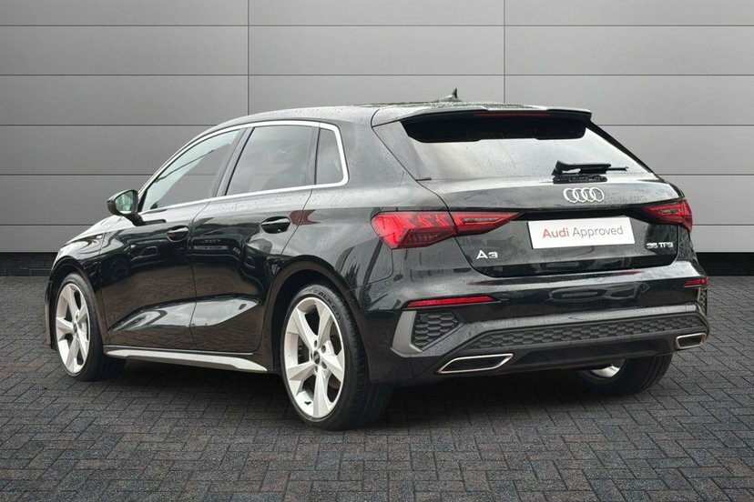 Audi A3 1.0 Tfsi 30 Technik Sportback S Tronic Euro 6 Ss Black #3
