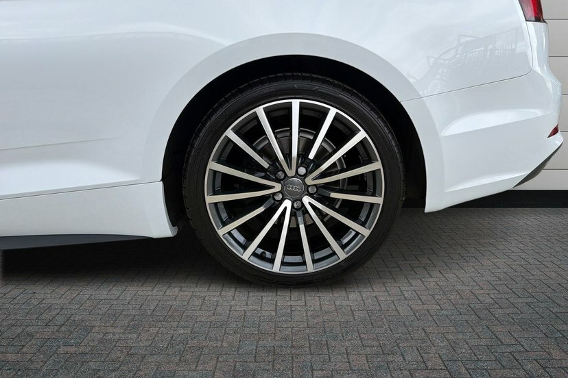 Audi A5 2.0 Tfsi 40 S Line Convertible S Tronic White #5