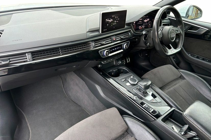 Audi A5 2.0 Tfsi 40 S Line Convertible S Tronic White #2