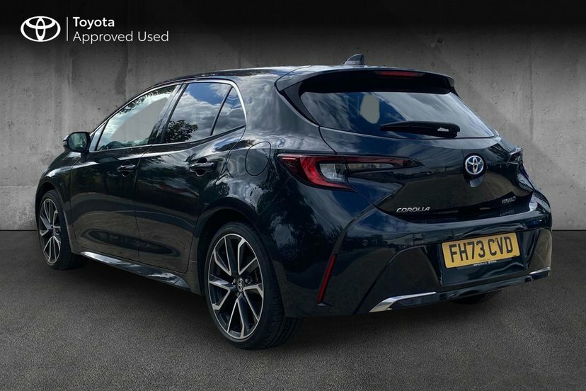 Toyota Corolla 2.0 Vvt-h Excel Hatchback Hybrid Cvt 1 Black #4
