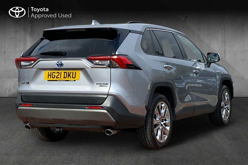 Toyota Rav 4 2.5 Vvt-h Gpf Excel Suv Hybrid Cvt 4Wd Silver #2