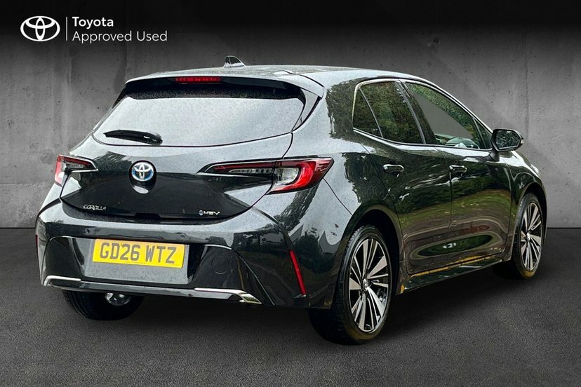 Toyota Corolla 2.0 Vvt-h Design Hatchback Hybrid Cvt Black #2