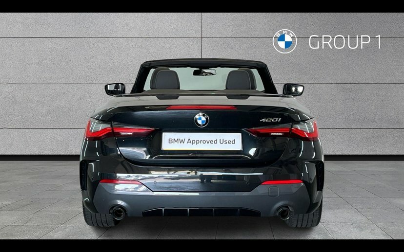 BMW 4 Series 420D Xdrive Mht M Sport Step Black #15
