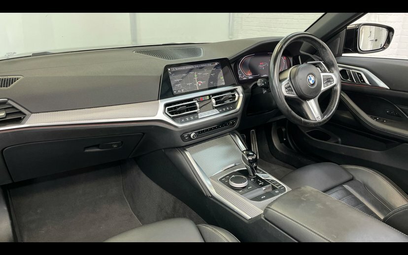 BMW 4 Series 420D Xdrive Mht M Sport Step Black #7