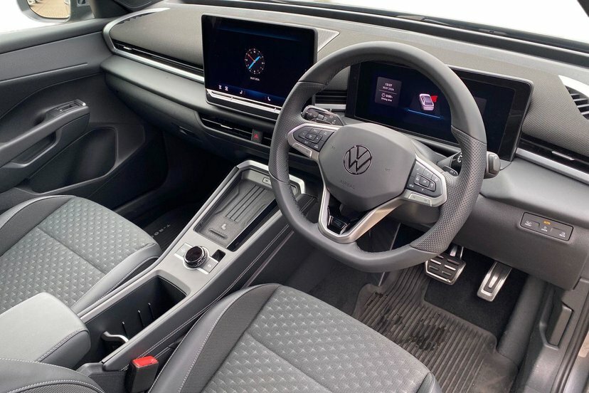 Volkswagen T-Roc 1.5 Etsi Mhev R-line Suv Hybrid Dsg 15 Grey #5