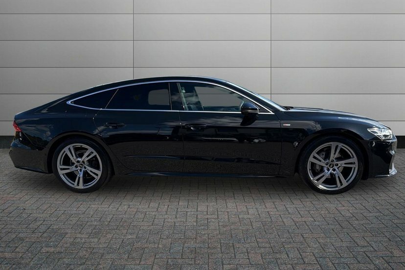 Audi A7 2.0 Tdi 40 S Line Sportback S Tronic Qu Black #4