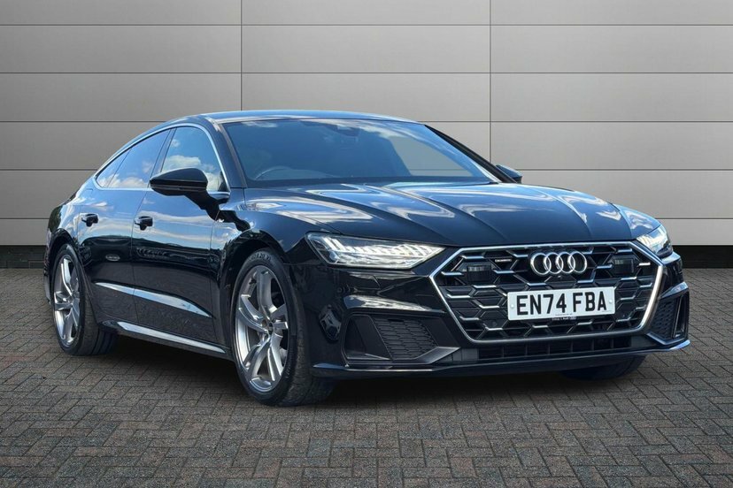 Audi A7 2.0 Tdi 40 S Line Sportback S Tronic Qu Black