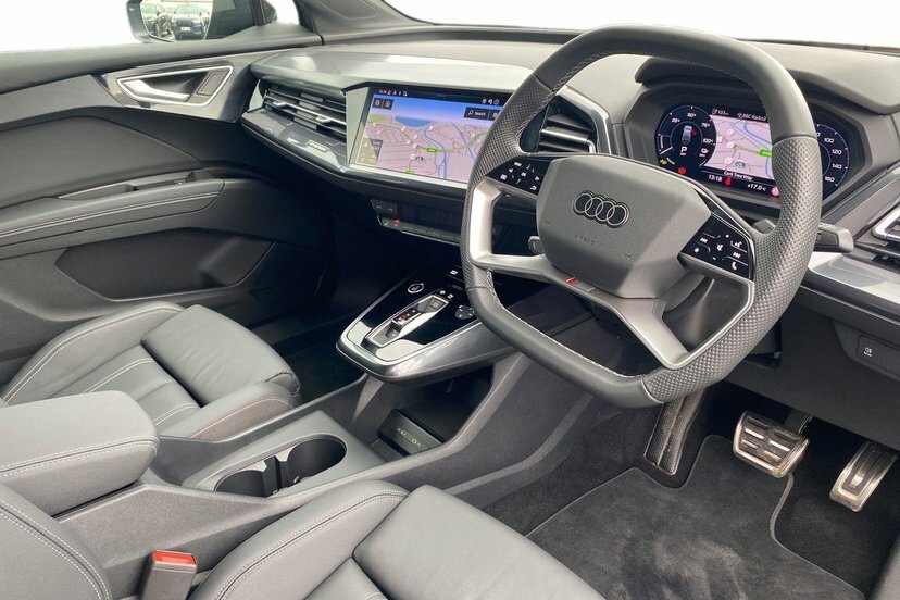 Audi Q4 E Tron 45 Black Edition Suv Quattro 82K Grey #6