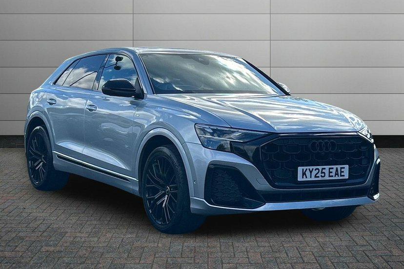 Audi Q8 3.0 Tdi V6 50 Black Edition Suv Tiptron Silver