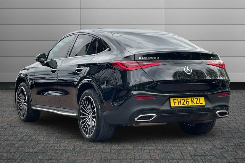Mercedes-Benz GLC Class 2.0 Glc300dh Mhev Amg Line Premium Plus Coupe Black #2