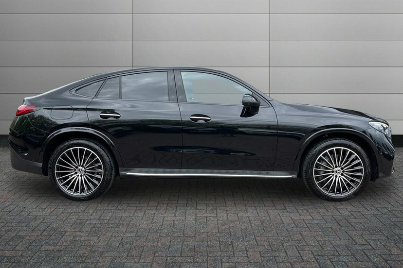 Mercedes-Benz GLC Class 2.0 Glc300dh Mhev Amg Line Premium Plus Coupe Black #3