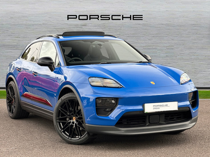 Porsche Macan 100Kwh Suv 360 Ps Blue