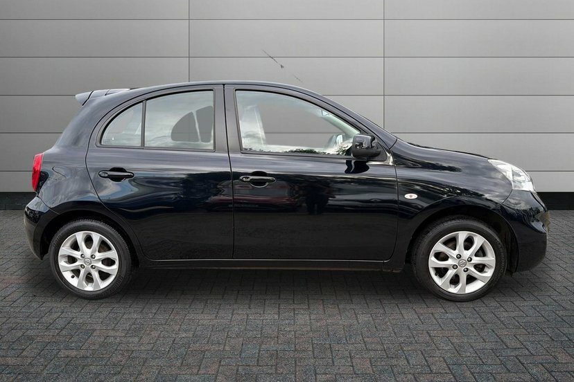 Nissan Micra 1.2 Acenta Hatchback Cvt 80 Ps Black #4