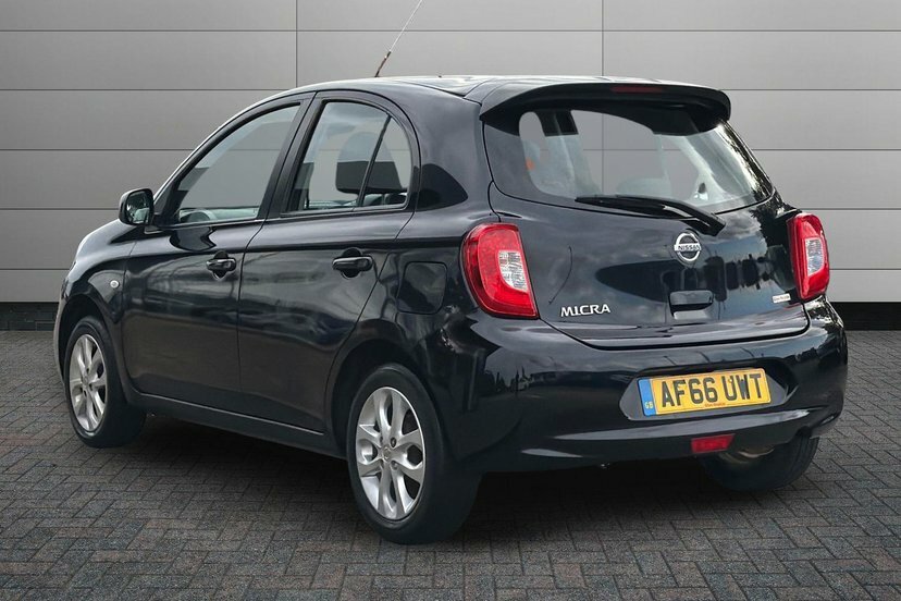 Nissan Micra 1.2 Acenta Hatchback Cvt 80 Ps Black #3