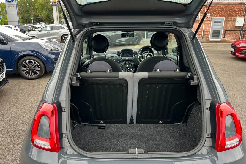 Fiat 500 Sport Black #9