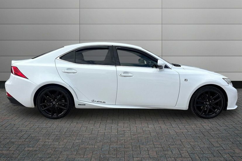 Lexus IS 2.5 300H F Sport Saloon Hybrid E-cvt Eu White #4