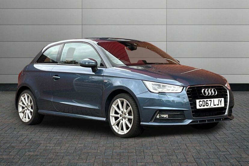 Audi A1 1.4 Tfsi Cod S Line Hatchback 1 Blue