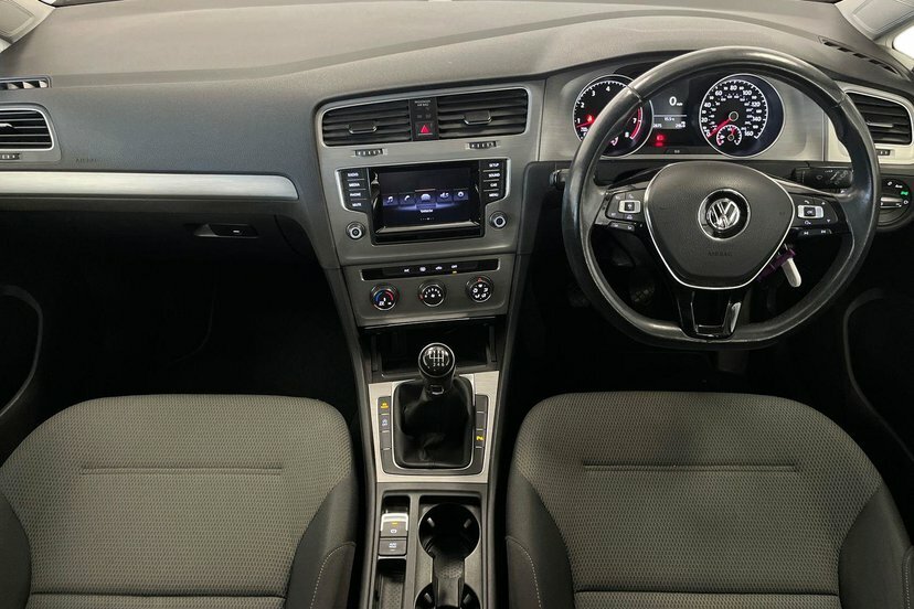 Volkswagen Golf 1.4 Tsi Bluemotion Tech Match Hatchback White #6