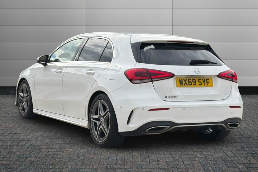 Mercedes-Benz A Class 2.0 A220 Amg Line Premium Hatchback 7 White #3