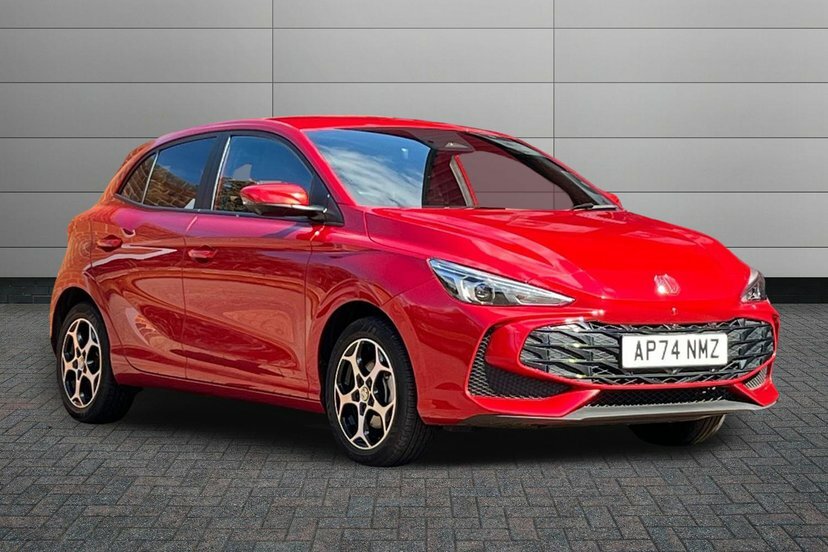 MG MG3 1.5 Hybrid Trophy Hatchback Hybrid Aut Red