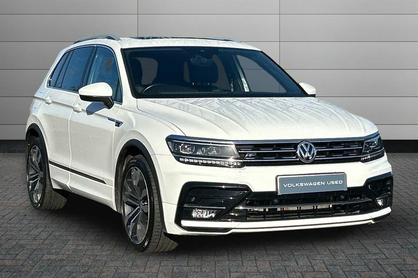 Volkswagen Tiguan 2.0 Tdi R-line Suv 150 Ps White