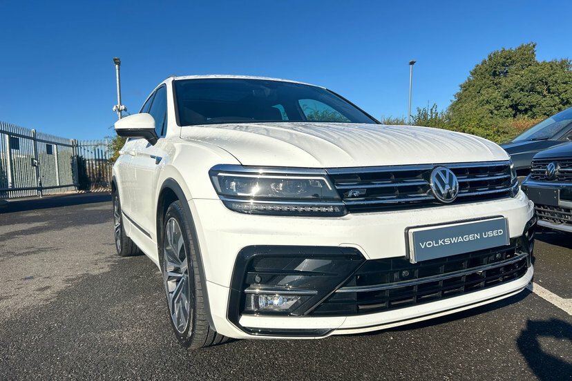 Volkswagen Tiguan Se Nav White #9
