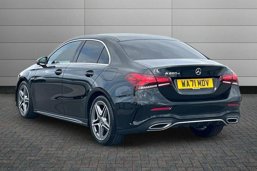 Mercedes-Benz A Class 2.0 A200d Amg Line Saloon 8G-dct 150 P Black #2