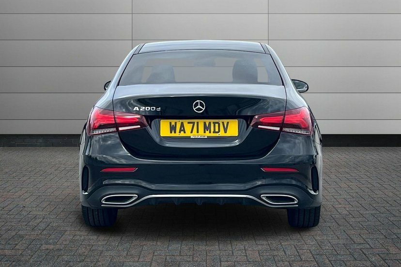 Mercedes-Benz A Class Hatchback 1.3 A200 Amg Line Executive 7G-dct Eur Black #12