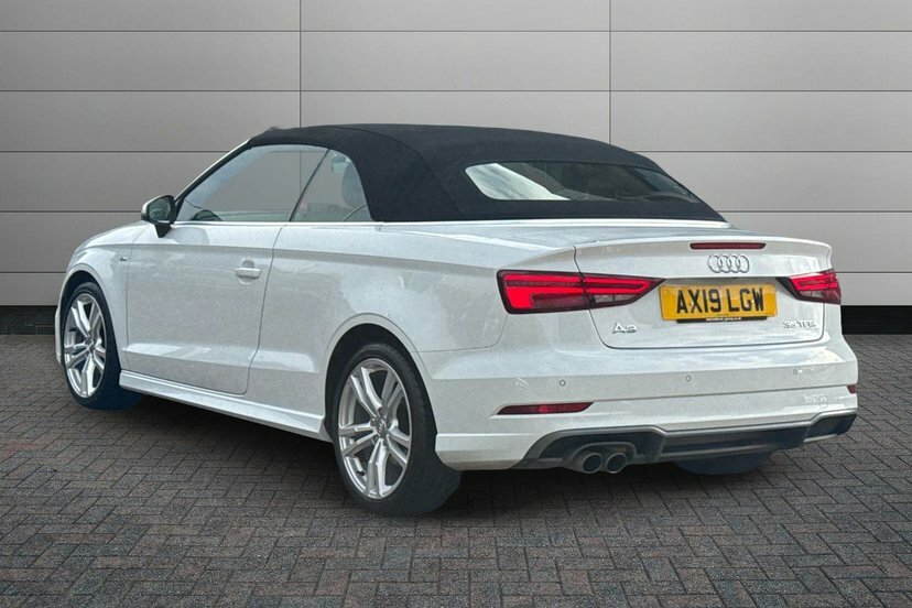 Audi A3 Cabriolet 1.5 Tfsi Cod 35 S Line Convertible S Tr White #3