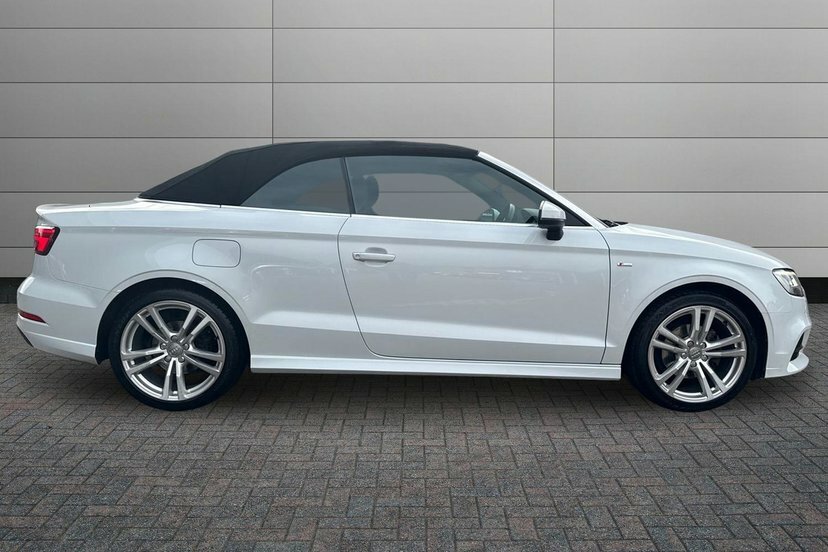 Audi A3 Cabriolet 1.5 Tfsi Cod 35 S Line Convertible S Tr White #4