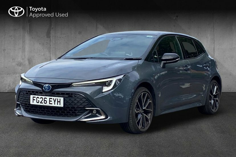 Toyota Corolla 2.0 Vvt-h Excel Hatchback Hybrid Cvt 1 Black #3