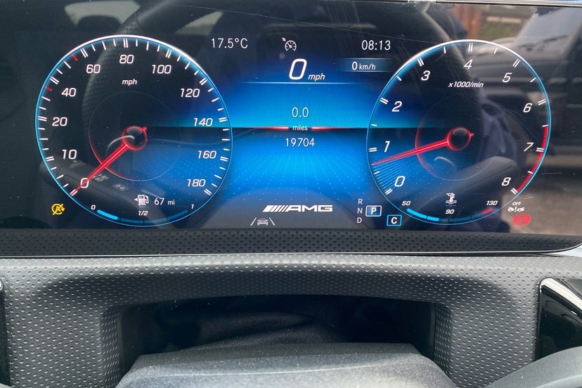 Mercedes-Benz CLA Class 2.0 Cla35 Amg Premium Coupe 7G-dct 4M Grey #6