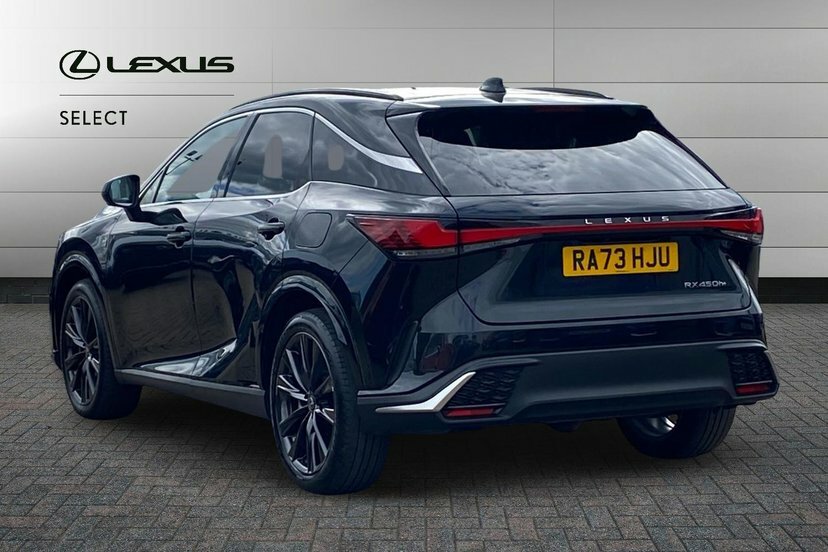 Lexus RX 2.5 450H 18.1Kwh F Sport Design Pan Roof Suv Black #3