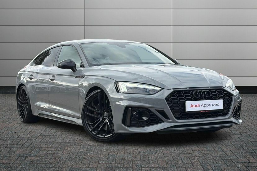 Audi RS5 2.9 Tfsi V6 Carbon Black Sportback Tipt Grey